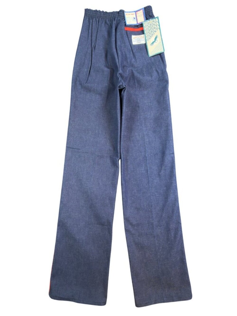 Maverick Girls' Denim Pants 14 Indigo Blue 100% Cotton Vintage 1982